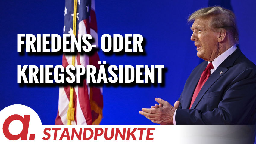 Donald Trump zwischen Friedens- und Kriegspräsident | Von Uwe Froschauer thumbnail