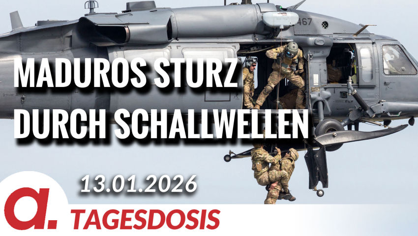 Maduros Sturz durch Schallwellen | Von Claudia Töpper thumbnail