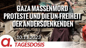 Gaza Massenmord Proteste und die Un-Freiheit der Andersdenkenden | Von Rainer Rupp by apolut