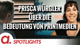 Spotlight: Prisca Würgler über die Bedeutung von Printmedien und die Macht der Konzernmedien by apolut