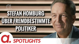Spotlight: Stefan Homburg über das fremdbestimmte Politikerleben eines Ministers by apolut