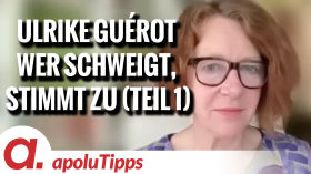 Interview mit Prof. Dr. Ulrike Guérot – Wer schweigt, stimmt zu (Teil 1) by apolut