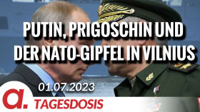 Schneller, lauter, härter: Putin, Prigoschin und der NATO-Gipfel in Vilnius | Von Hermann Ploppa by apolut