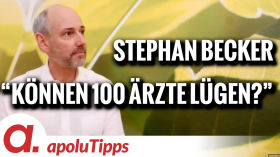 Interview mit Prof. Dr. Stephan Becker – “Können 100 Ärzte lügen?” by apolut