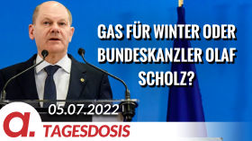 Gas für den Winter oder Bundeskanzler Olaf Scholz? | Von Willy Wimmer by apolut
