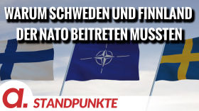 Warum Schweden und Finnland der NATO beitreten mussten | Von Hans-Jürgen Geese by apolut