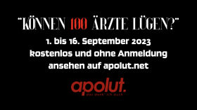 Der Film "Können 100 Ärzte lügen?" – Ab 1. September auf apolut! by apolut