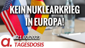 Kein Nuklearkrieg in Europa! | Von Oskar Lafontaine by apolut